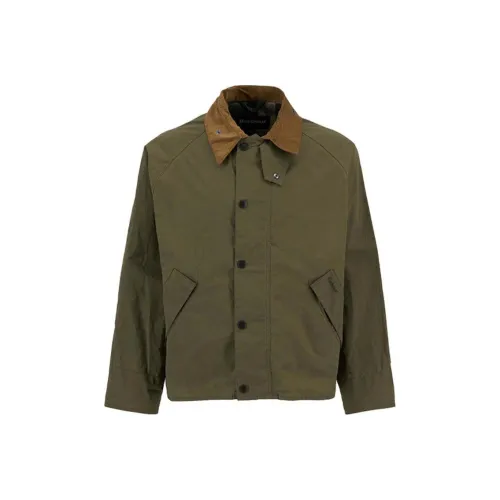BARBOUR SS25 Куртки и Пальто Унисекс Серый Зеленый