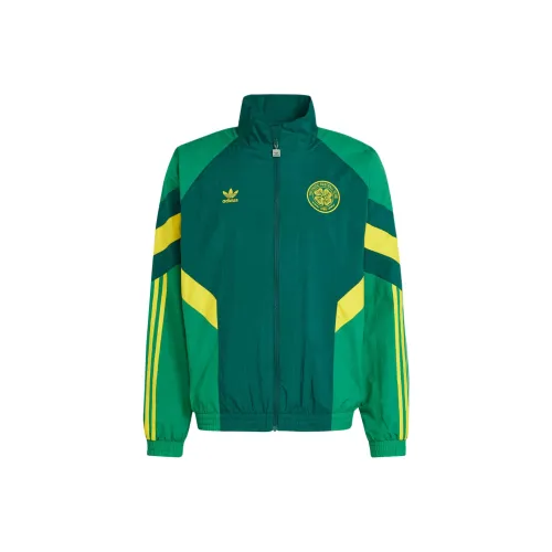 Adidas Originals FW24 Куртки и Пальто Мужской TEAM GREEN Команда Темно-Зеленый