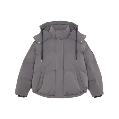 AMIPARIS Пуховик Зимний Унисекс Серый