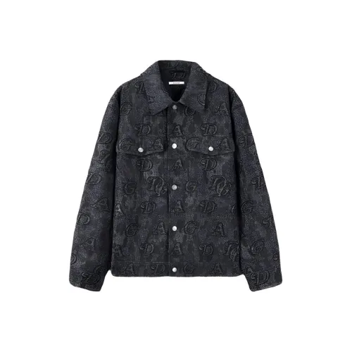 DEGAIA Denim Jacket Men's Black