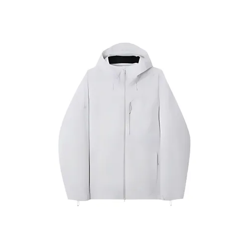 SPYDER Тренировка Ветровка Мужская Лаймстоун Белый