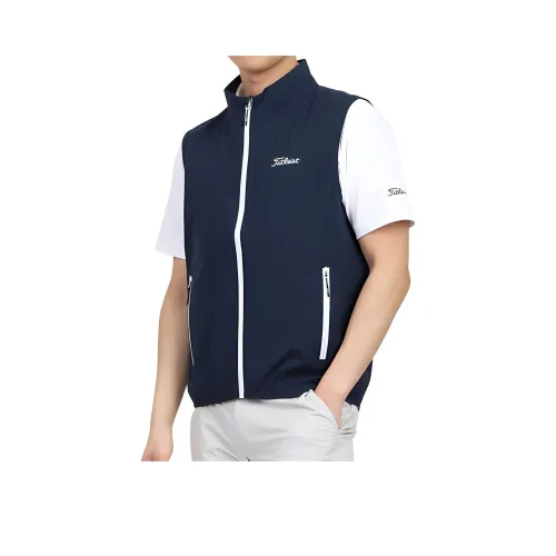 TITLEIST Blue Men's Vest TITLEIST Синий Мужской Жилеты