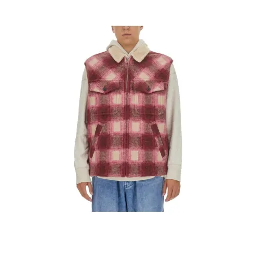 ISABEL MARANT Розовые Мужские Жилеты
