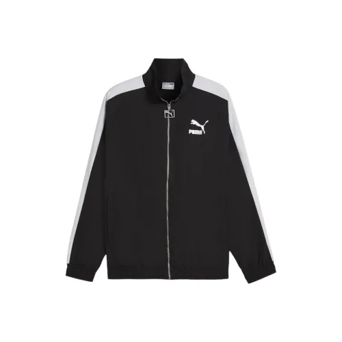 PUMA T7 Куртки и Пальто Унисекс Черный