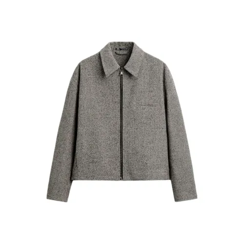 ZARA Серый Мужской Куртки