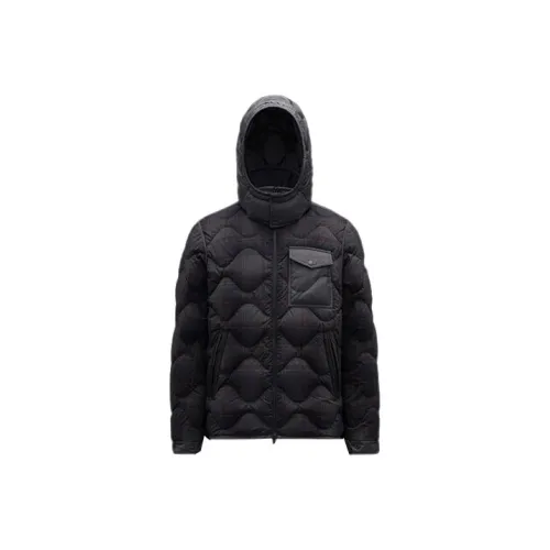 Moncler FW21 Пуховик Мужской Металлический Серебристый