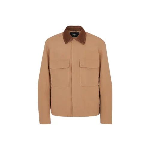 FENDI Куртки и Пальто Мужской Коричневый