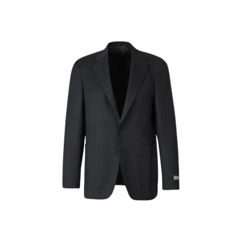 Canali Бизнес-костюм мужской серый