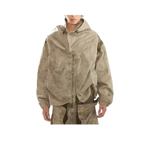 YProject FW24 Куртки и Пальто Мужской Хаки