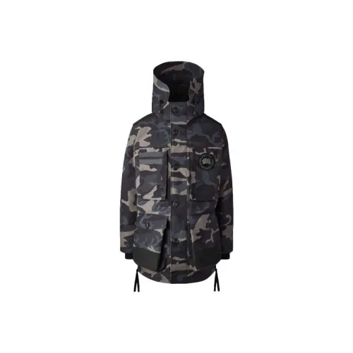 Canada Goose FW21 Пуховик Мужской Камуфляж Черный
