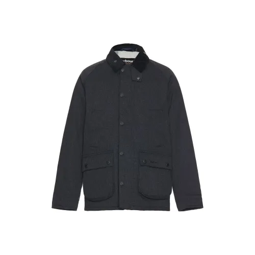 BARBOUR Хлопковый пуховик Мужской Синий