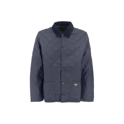 BARBOUR Синий Мужской Пуховик