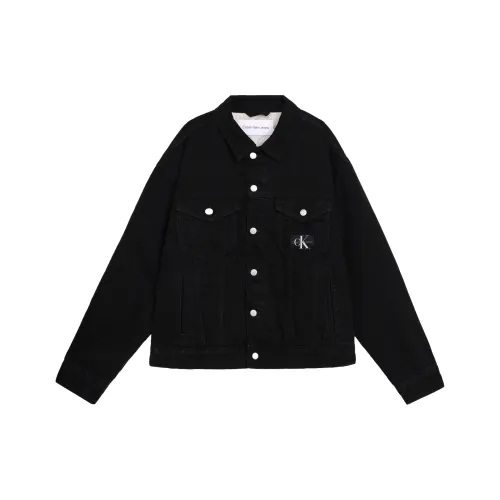 CALVIN KLEIN Denim Jacket Men's Black