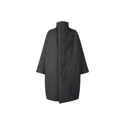 Homme Plissé Issey Miyake FW24 Хлопковый пуховик Мужской Черный