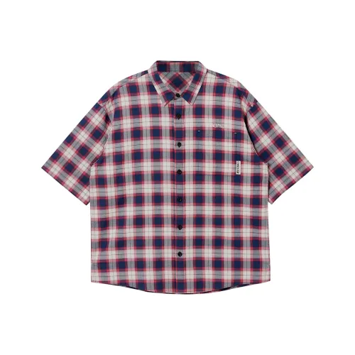 JACK JONES· Рубашка Мужская Розово-фиолетовая Wood