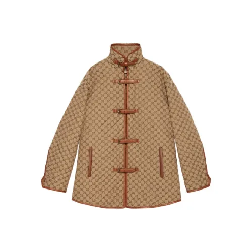 GUCCI FW22 Хлопковый пуховик Мужской Хаки