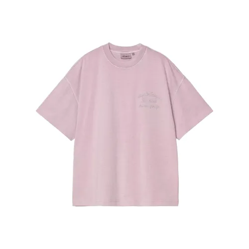 Carhartt WIP SS25 S S BAIT Shack T-Shirt T-Shirt Мужской Розовый