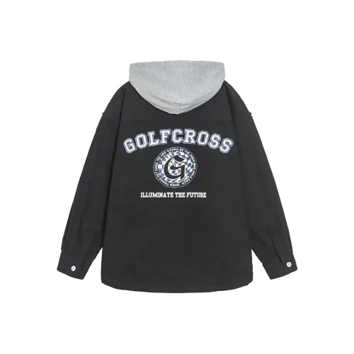GOLFCROSS Черная унисекс куртка