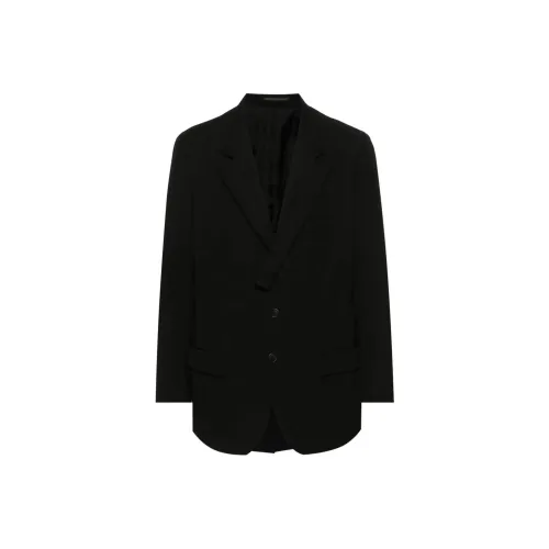 Yohji Yamamoto Бизнес-костюм мужской черный