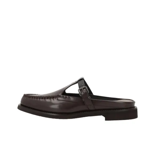BRUNELLO CUCINELLI Домашние тапочки Коричневый Женские