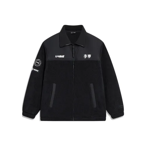 LINING Sports Life Collection Черная Унисекс Куртка