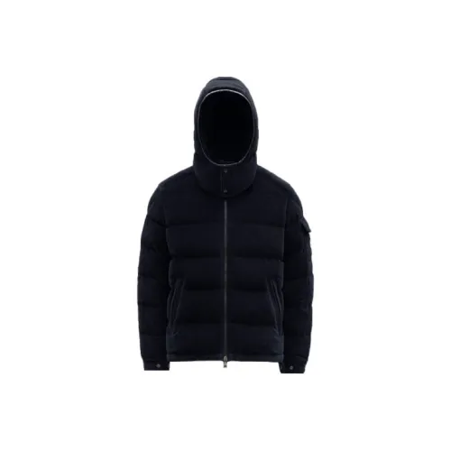 Moncler Maya Series Пуховик Мужской Ночной Синий