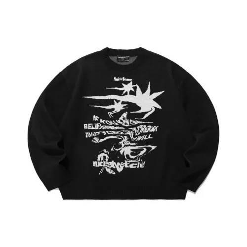 NICE GHOST CLUB Черные Мужские Толстовки