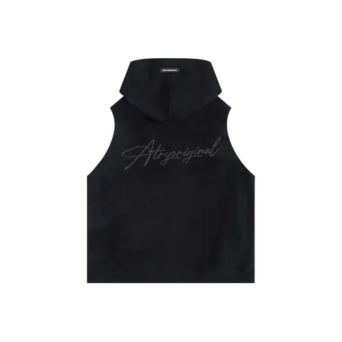 Atry Flower body LOGO series Жилет Унисекс Черный