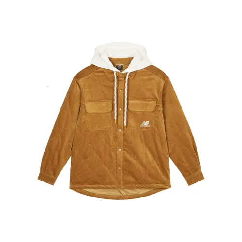 New Balance совместный бренд Хаки Мужские пуховики