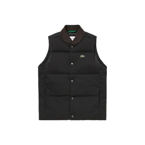 LACOSTE Мужские черные жилеты