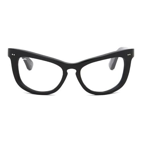MARNI Ацетат Бумага Поливинилхлорид Нерегулярная форма Оправы для очков Женские Черный
