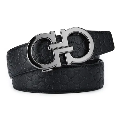 Jeccieziio Ремни из лососевой кожи мужской металлический 3,5 см Greeting Card Writing Service