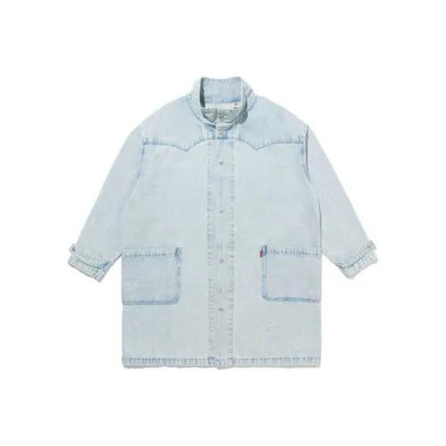 Levis Светлый Индиго Мужские Джинсовые Куртки