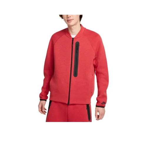 nike Sportswear Tech Fleece Куртки и Пальто Мужской Светло-Университетский Красный Смешанный Цвет