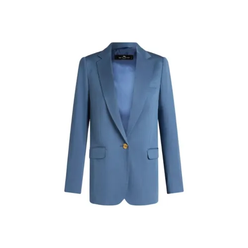 ETRO Синий Мужской Деловой Костюм