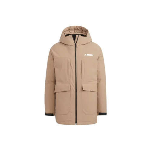 Adidas Down Jacket Unisex Brown