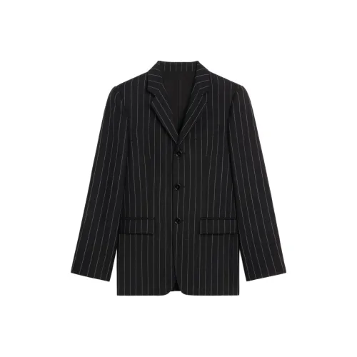 CELINE SS24 Бизнес Костюм Пальто Мужской Черный