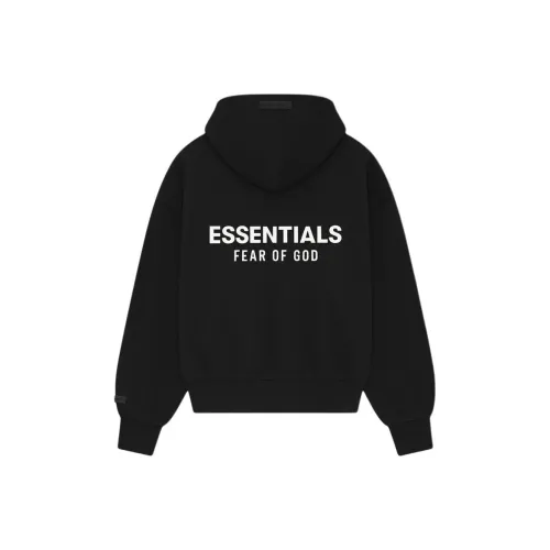 Fear of God ESSENTIALS ALWAYS On Collection Глубокий черный/Глубокий черный Мужские свитшоты