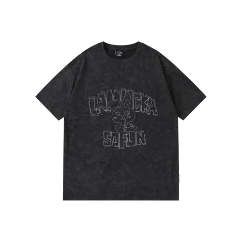 LAMLICKA Черная унисекс футболка