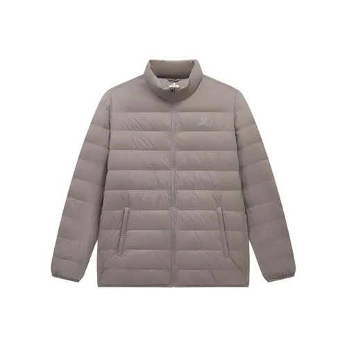 XTEP Пуховик Мужской Шип Коричневый