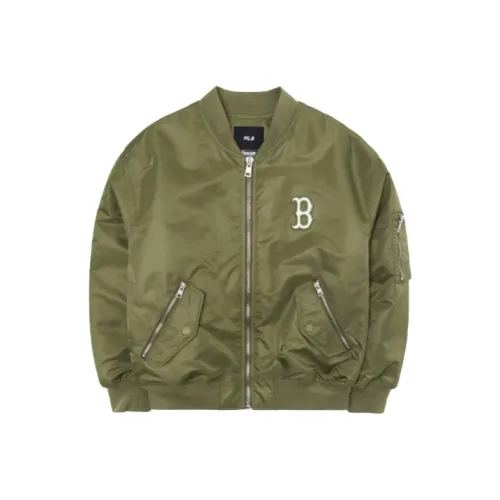 MLB Хлопковый пуховик Зимний Унисекс Армейский зеленый