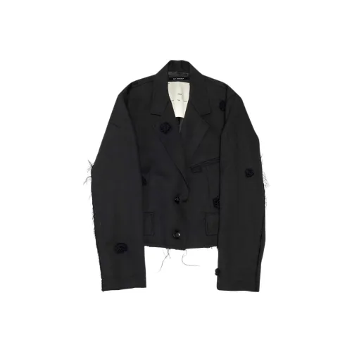Song for the Mute FW24 Бизнес-костюм мужской черный