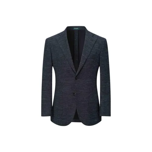 BY CREATIONS Бизнес-костюм мужской темно-синий