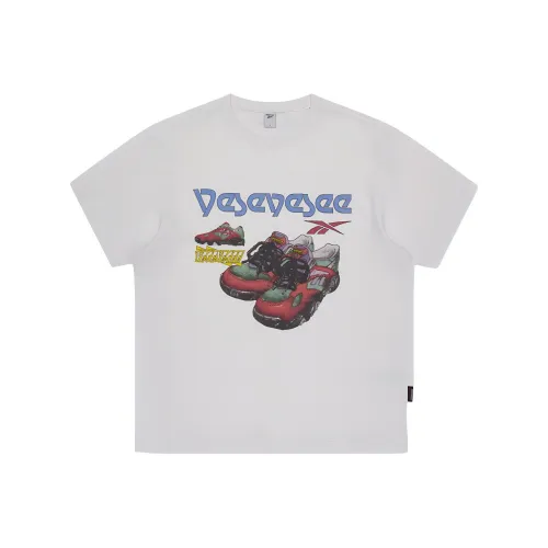 Reebok Белая Мужская Футболка
