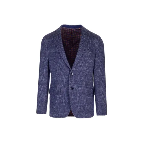 ETRO Мужские Синие Куртки