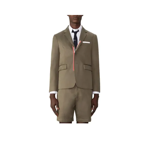 THOM BROWNE· Деловой костюм пальто мужской хаки