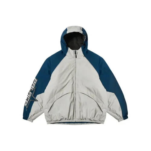 Дворцовый Серо-голубой Многоцветный Унисекс Куртки