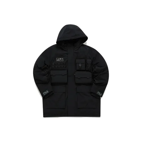 FILA FUSION X White Mountaineering Пуховик Мужской Темно-черный