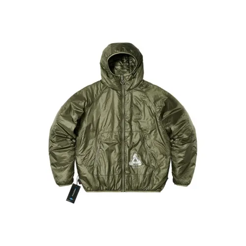 PALACE FW23 PERTEX Стеганая куртка унисекс темно-зеленая