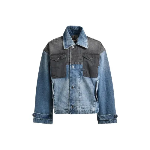 STAR RAW FACETASM Collaboration Model Blue Men's Jackets